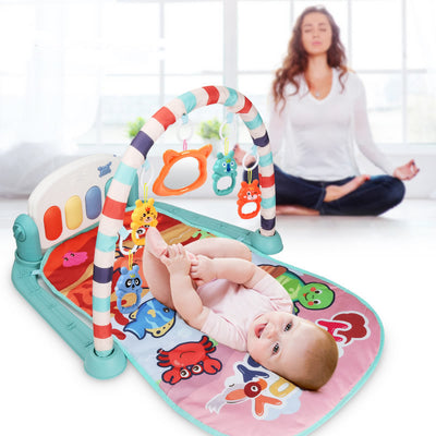 Piano Tapis d’Éveil Bébé – Arche d’Activités avec Pédales