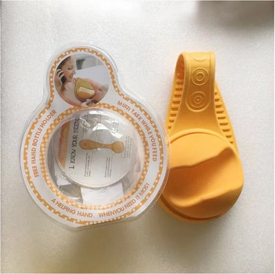 Support Biberon Mains Libres – Porte-Biberon Ergonomique