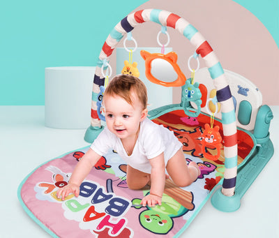 Piano Tapis d’Éveil Bébé – Arche d’Activités avec Pédales