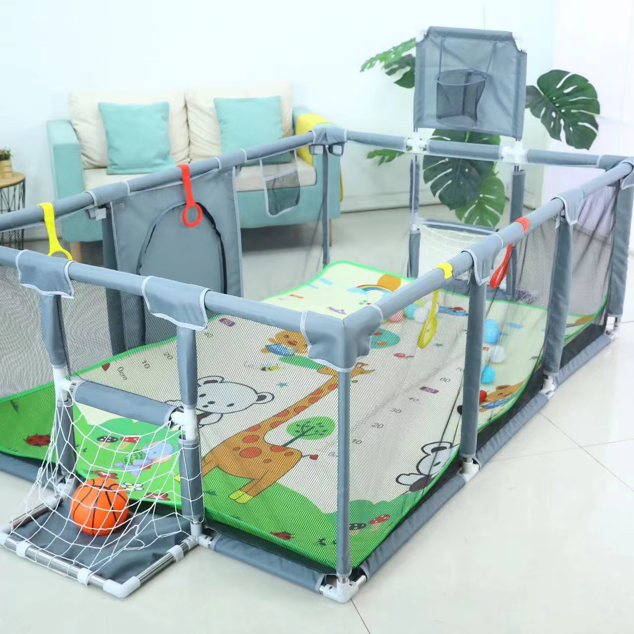 Parc de Jeu Bébé XXL – Sécurité & Confort à la Maison