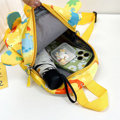 Sac à Dos Maternelle Dino - Jaune