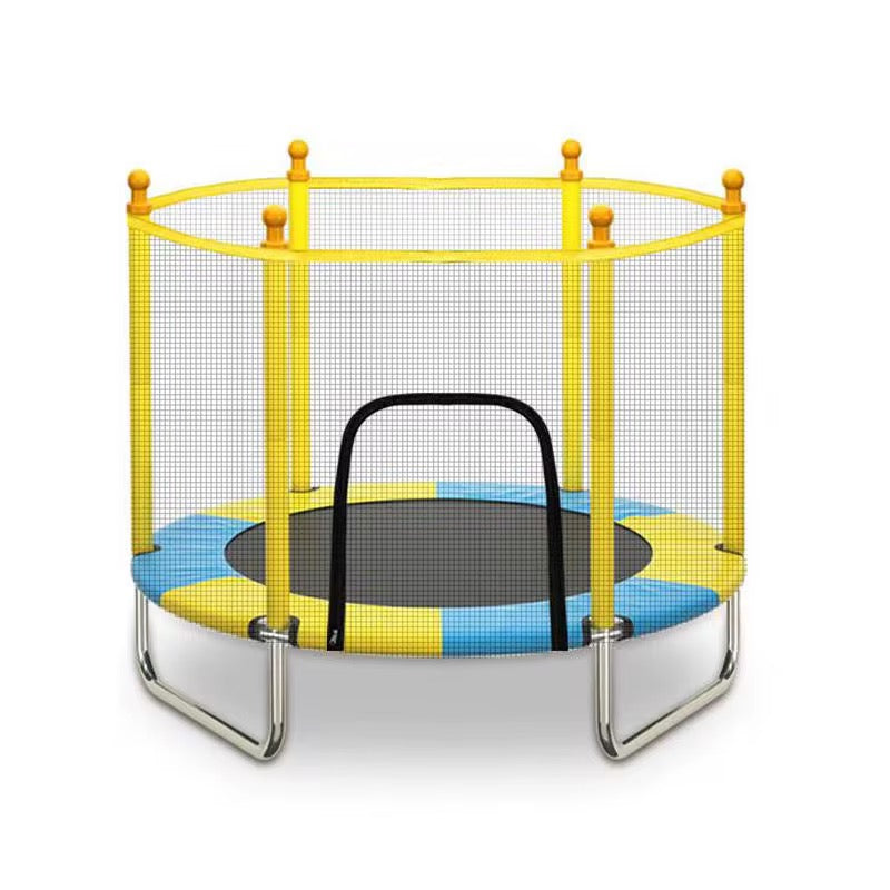 Trampolín Infantil de 1,4 m con Red de Seguridad y Patas en U