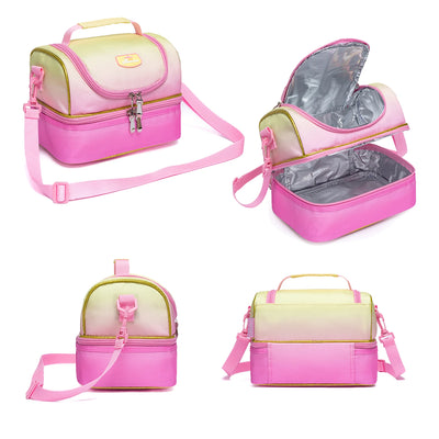 Sac à Déjeuner Isotherme – Rose