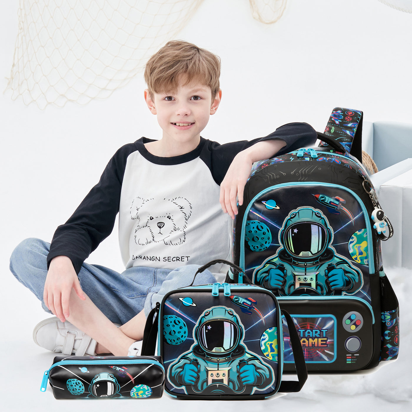 Pack Sac à Dos Space – 3 pièces