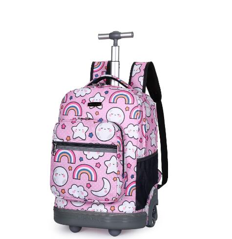 Sac à Dos à Roulettes Premuim – Arc en ciel