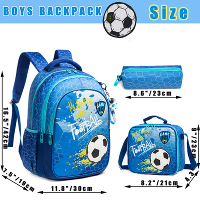 Pack Sac à Dos  Football – 3 pièces