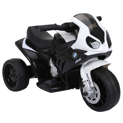 Moto Électrique Enfant BMW 6V – 3 Roues, LED & Musique, 2,5 km/h