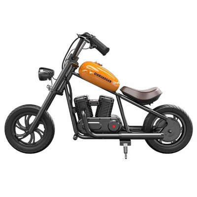 Moto Électrique Cruiser 12" – 24V 160W, LED & Bluetooth - Orange