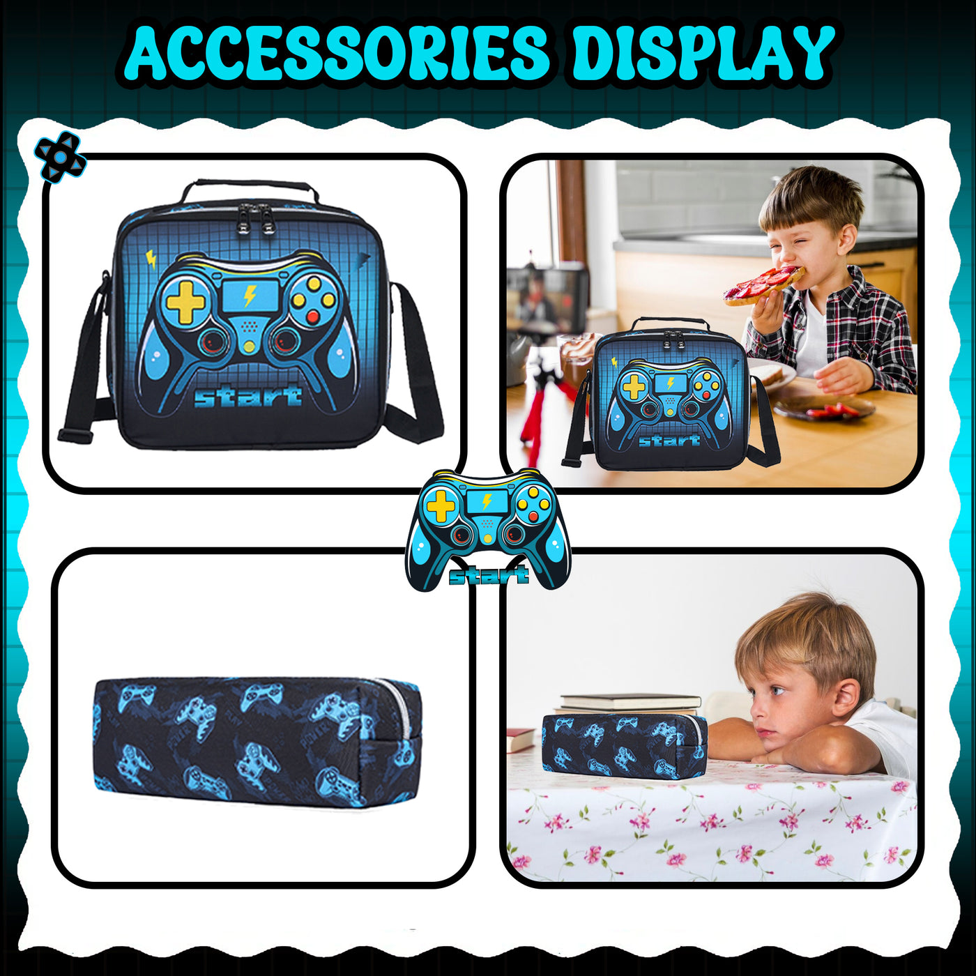 Pack Sac à Dos  Game start – 3 pièces