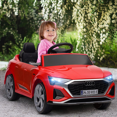 Audi Q8 e-tron Sportback 12V – Voiture Électrique Enfant Officielle, RC & Lumières