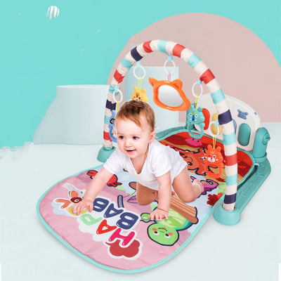 Piano Tapis d’Éveil Bébé – Arche d’Activités avec Pédales