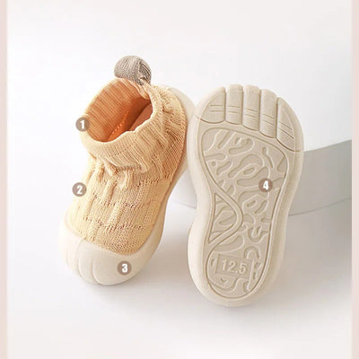 – Chaussures Bébé Premiers Pas Antidérapantes