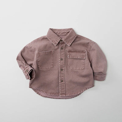 Chemise d’Automne – Élégance & Confort pour Enfants (1 à 6 ans)